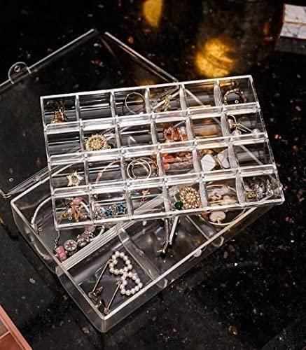 24-Grid Plastic Accessories Storage Box