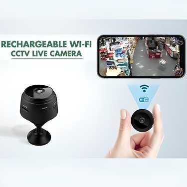 Rechargeable Wi-Fi CCTV Live Camera – Wireless Security Surveillance Camera