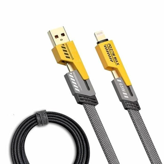 4-in-1 USB C & Lightning Cable – Multi-Connector Charging Cable